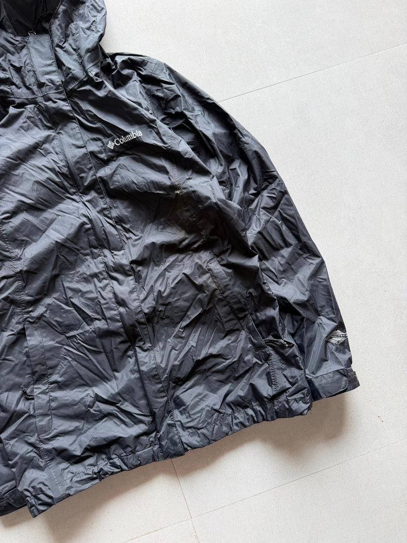 COLUMBIA HOODED TREKKING JACKET - XS