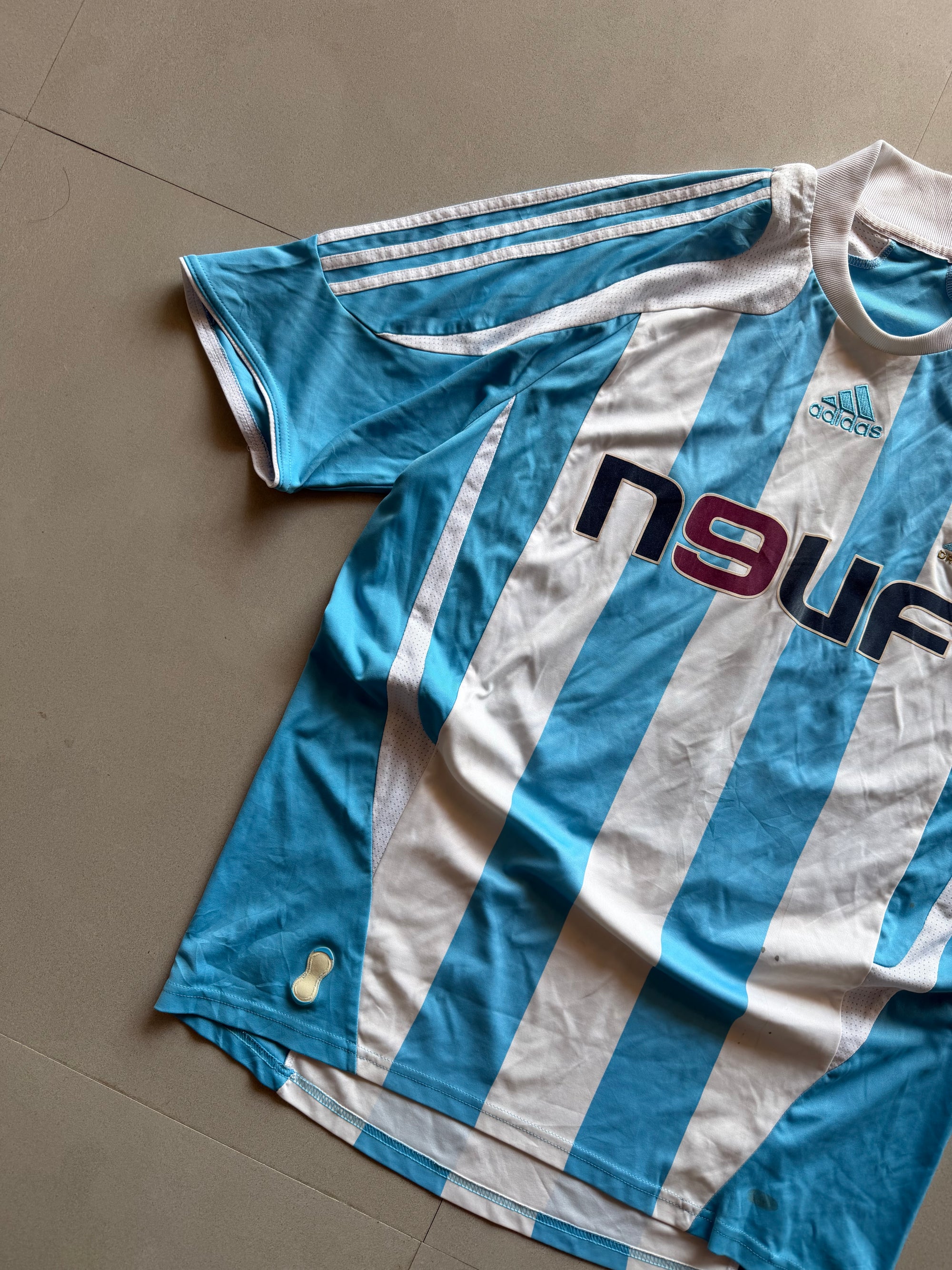 2007 ADIDAS OLIMPIQUE MARSELLIE JERSEY - L
