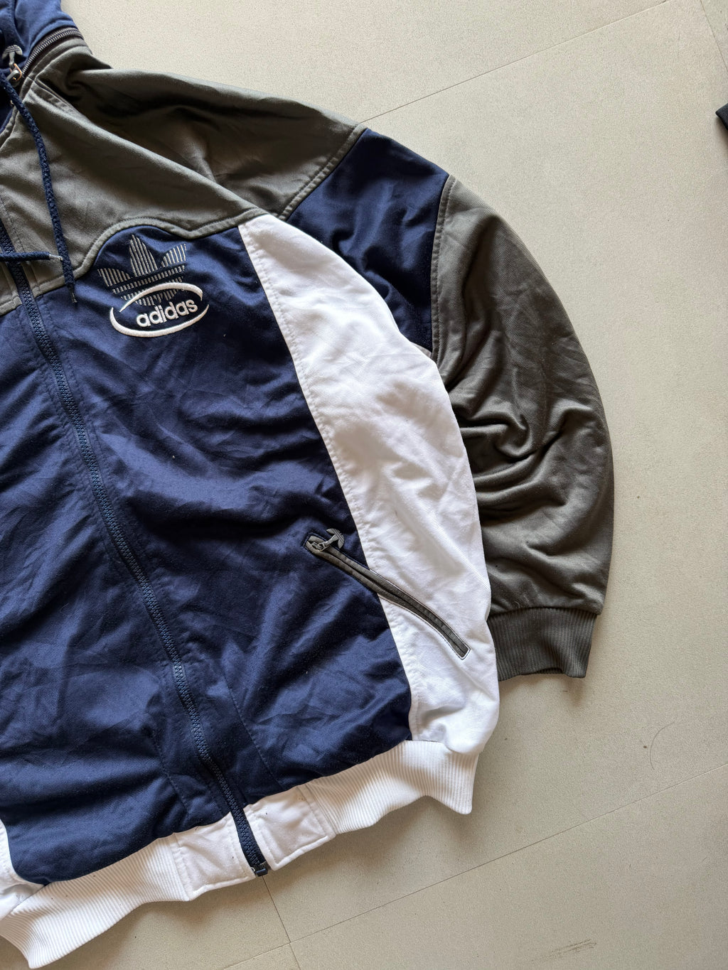 90S ADIDAS ORGINALS JACKET - XL