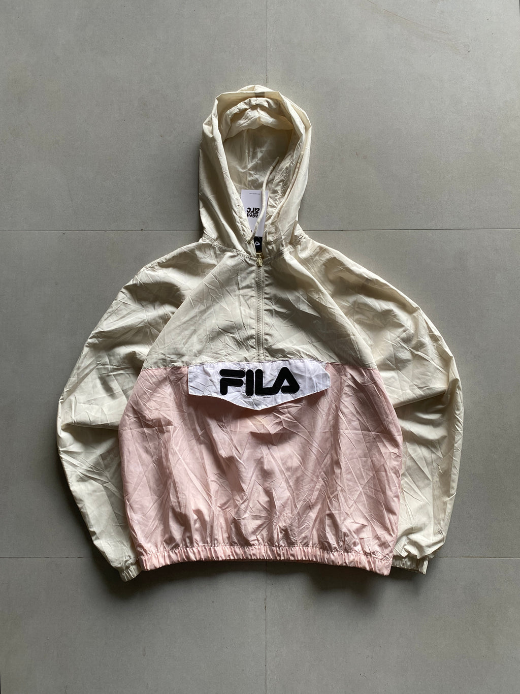 FILA QUARTER ZIP JACKET - M