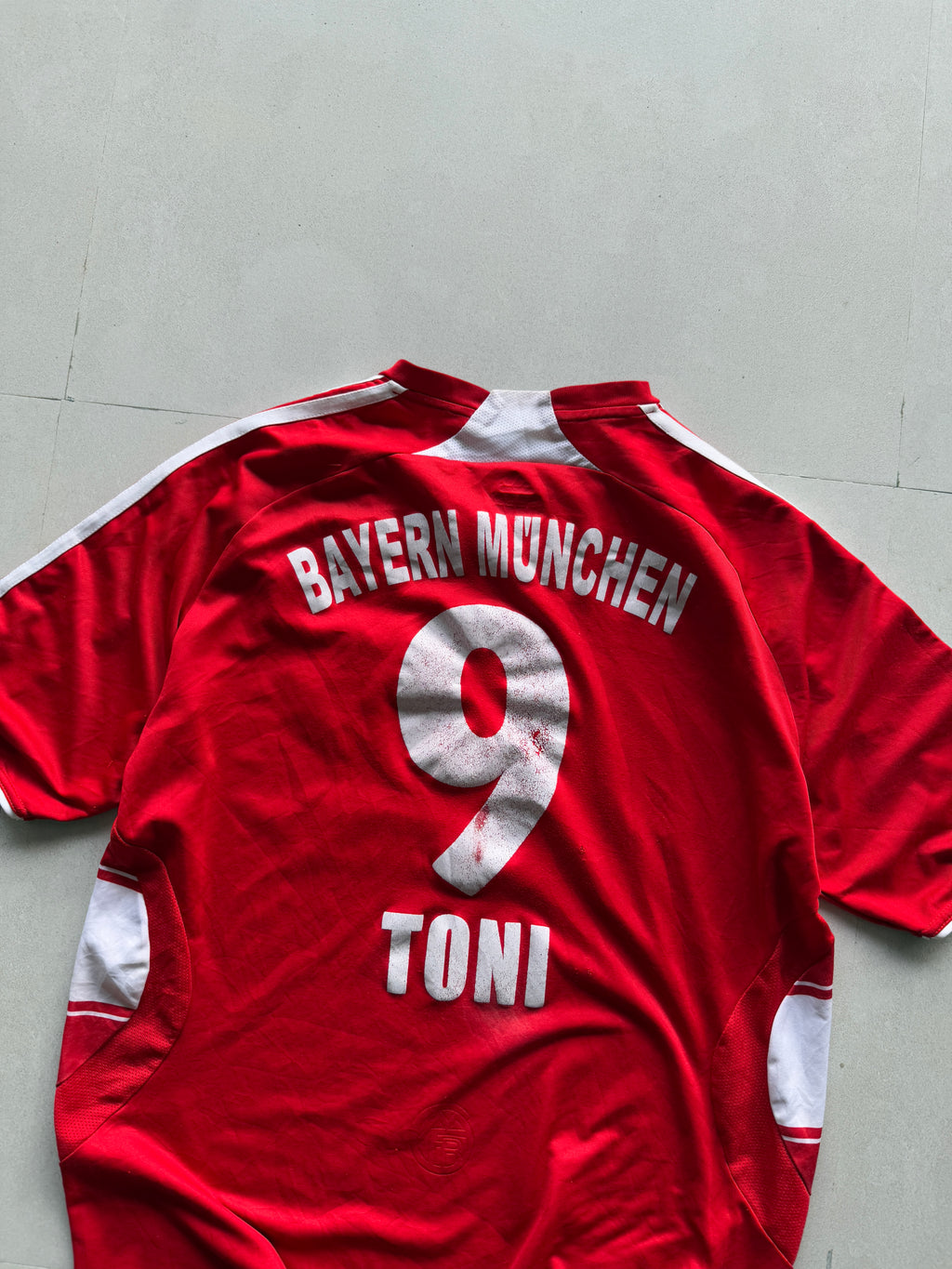 2007 ADIDAS BAYERN MUNICH TONI (9) JERSEY - M