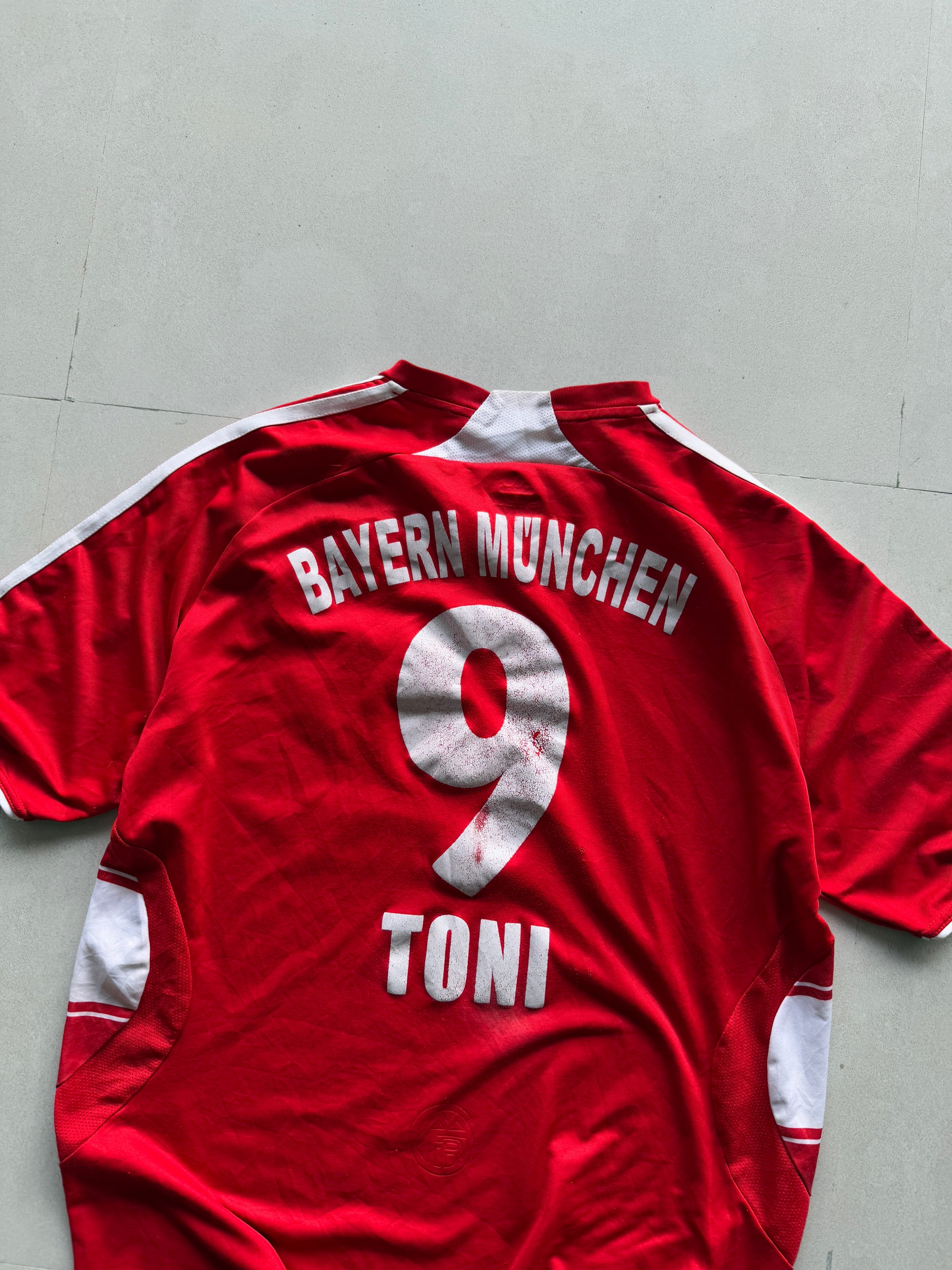 2007 ADIDAS BAYERN MUNICH TONI (9) JERSEY - M