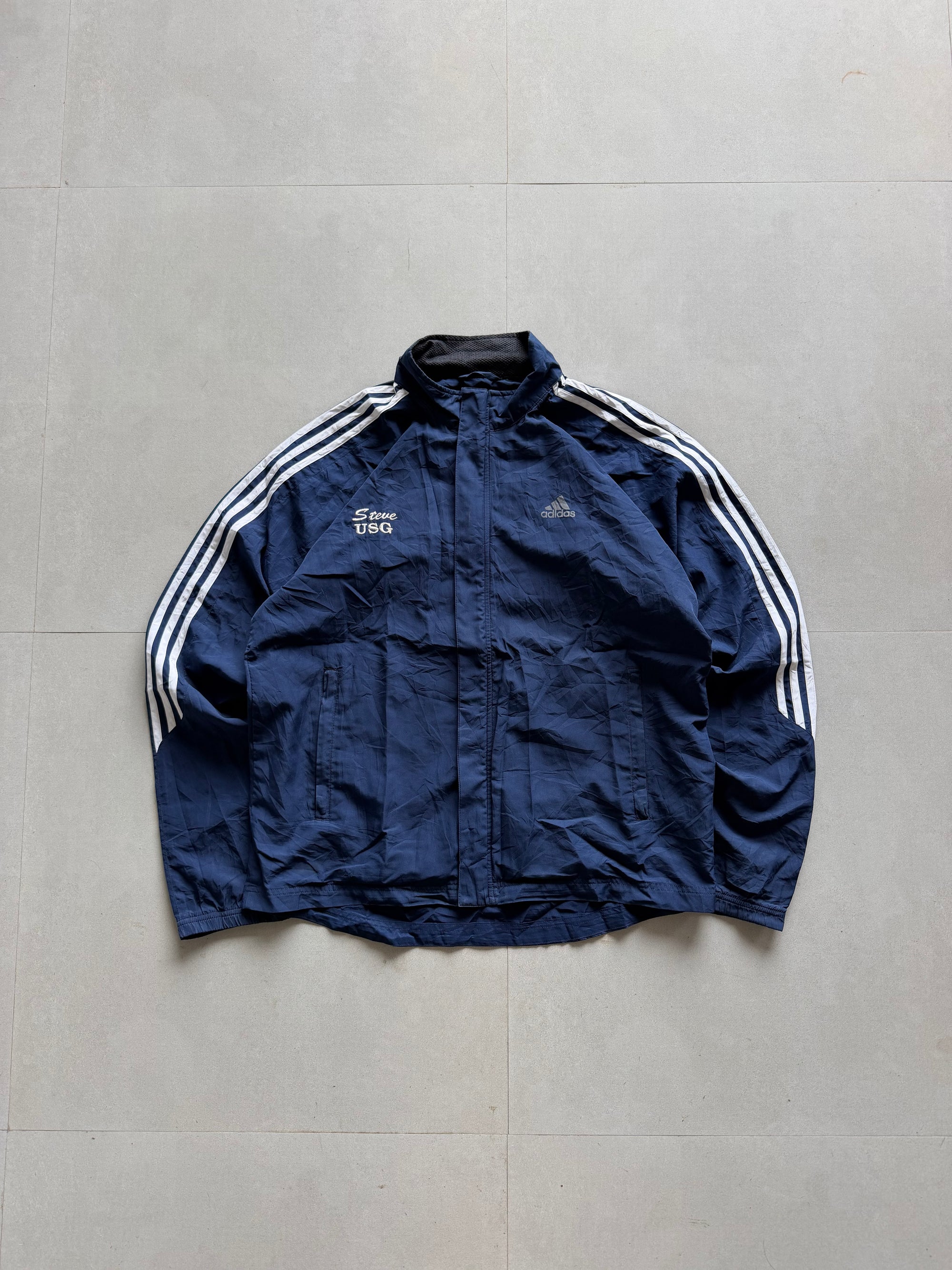 ADIDAS STRIPED JACKET - L