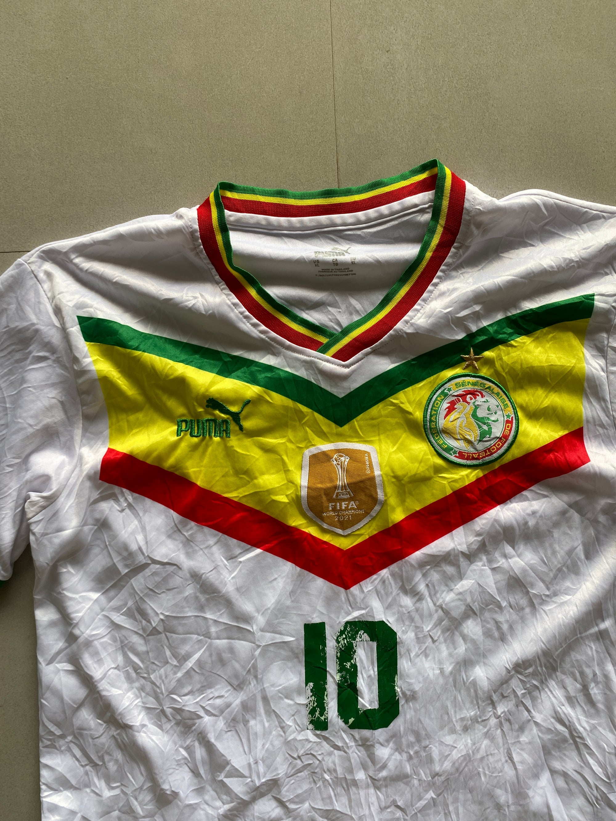 2021 PUMA SENEGAL MANE (10) JERSEY - M