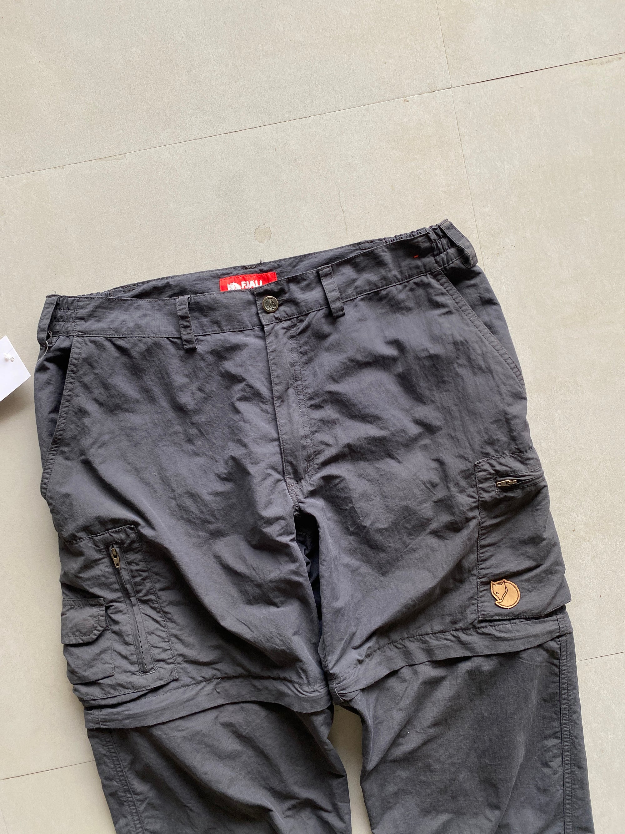 FJALL RAVEN DOUBLE CONVERTIBLE OUTDOOR PANT - M