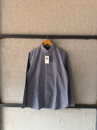 TM LEWIN CHECKERD SHIRT - L ST39