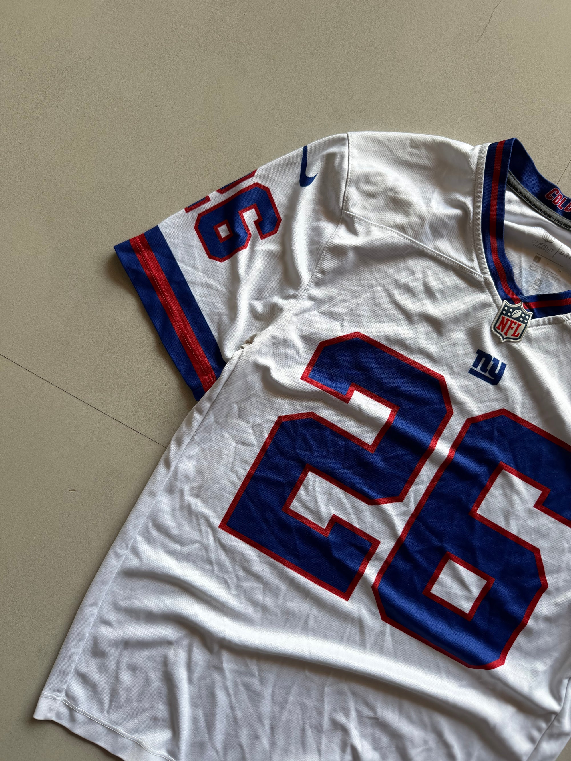 NIKE NY GIANTS NFL JERSEY - S
