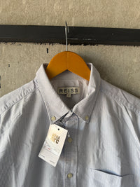 REISS STRIPED SHIRT - L ST148