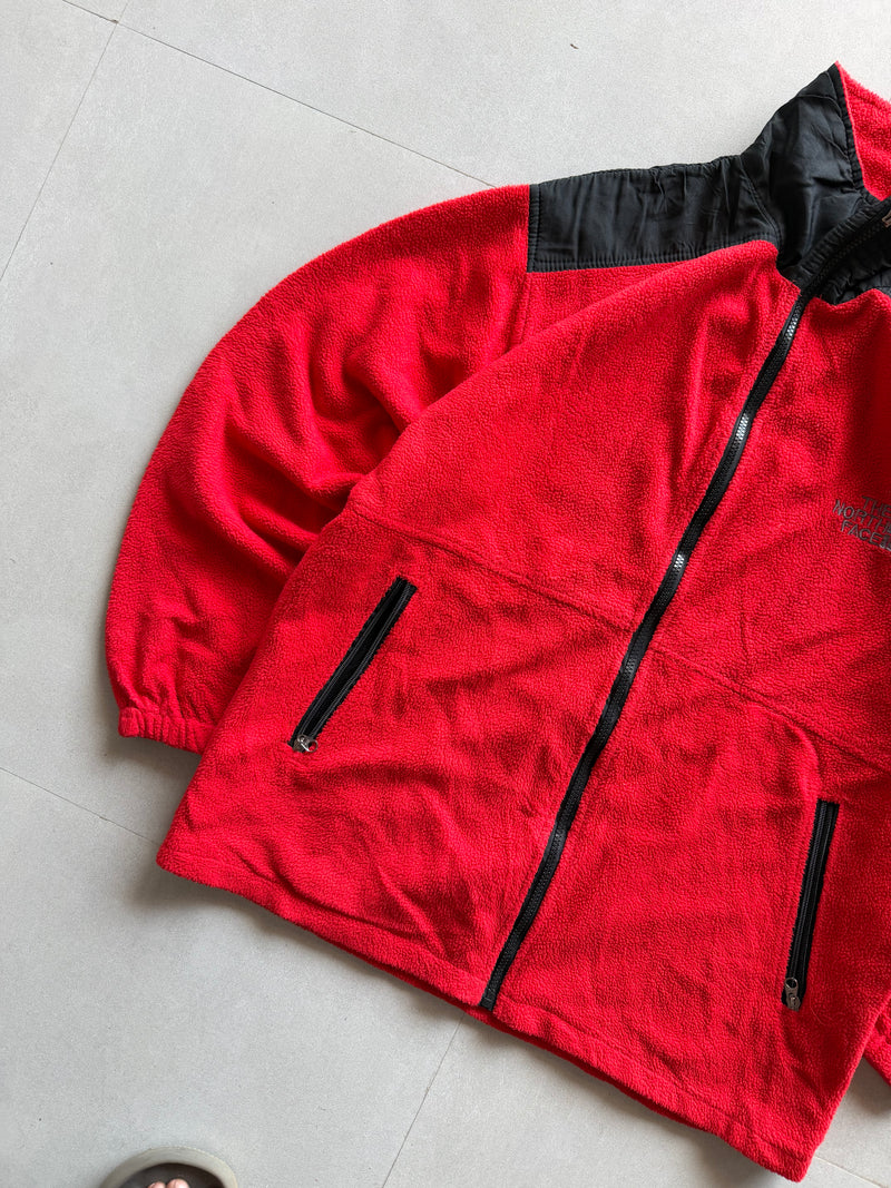 THE NORTH FACE FLEECE JACKET - L