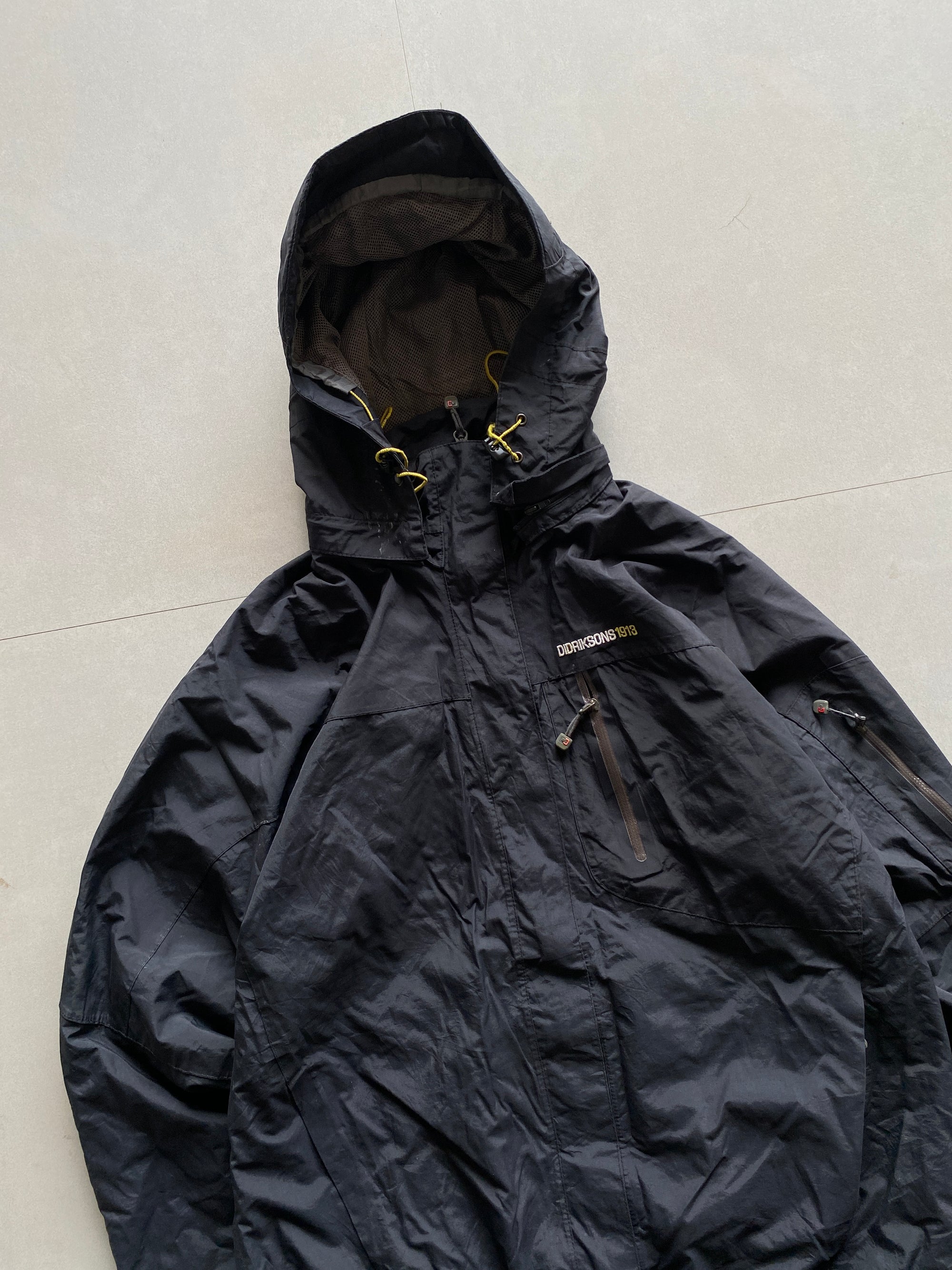 DIDRIKSONS HOODED TREKKING JACKET - M