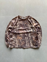 VINTAGE REALTREE CAMO SWEAT SHIRT - M