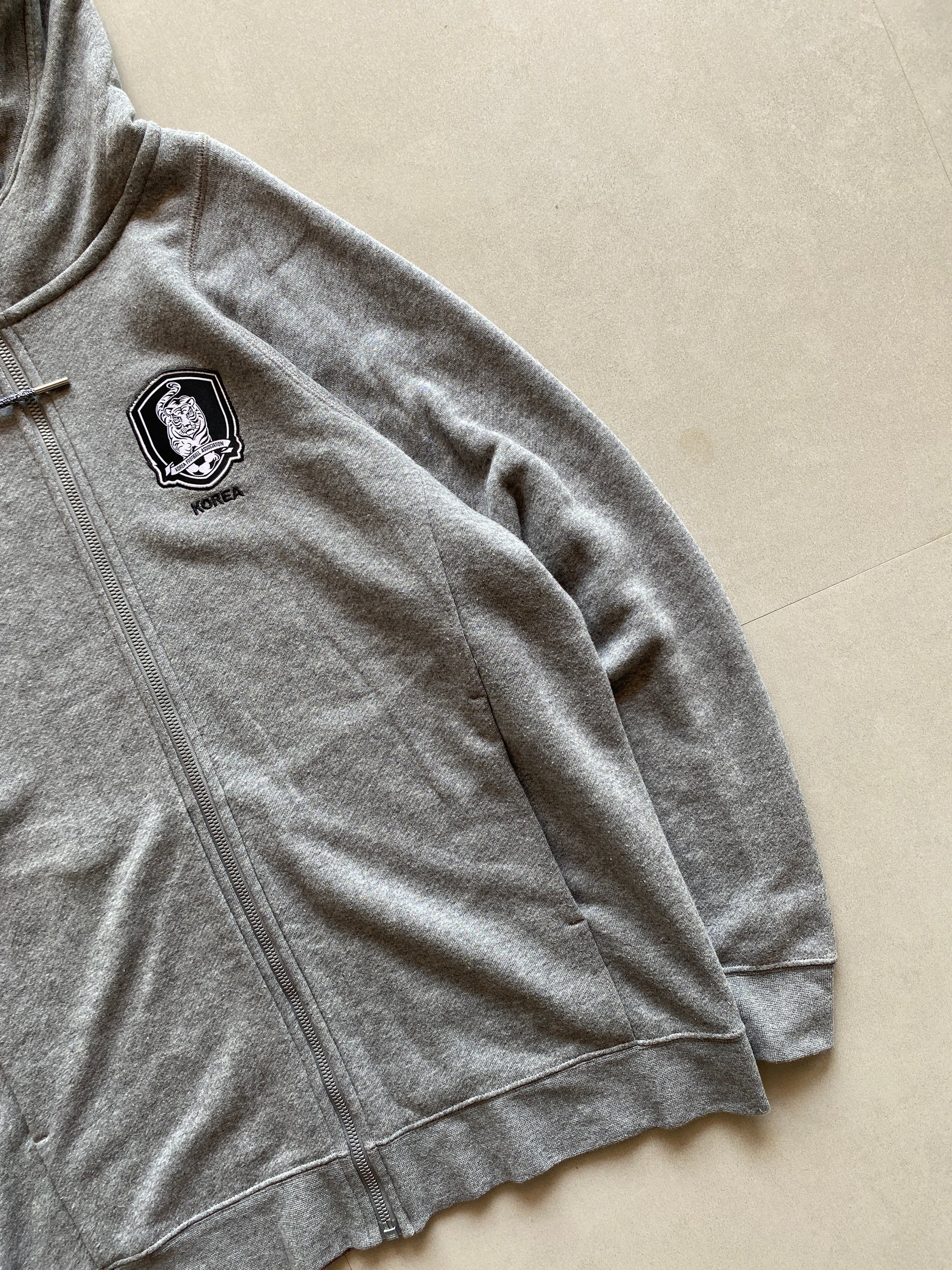 NIKE KOREA ZIPPER HOODIE - L