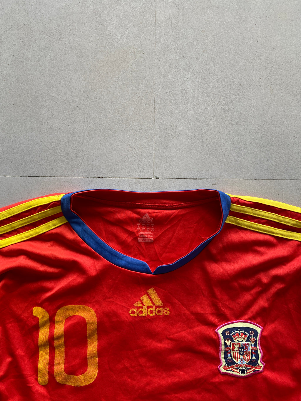 2010 ADIDAS SPAIN FABREGAS (10) JERSEY- m