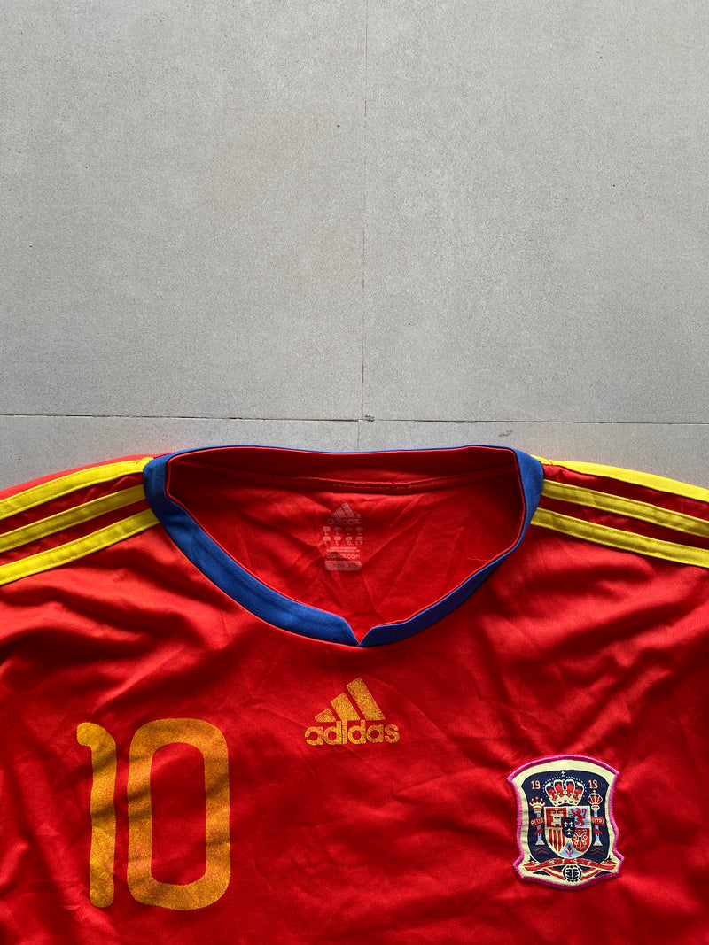 2010 ADIDAS SPAIN FABREGAS (10) JERSEY- m