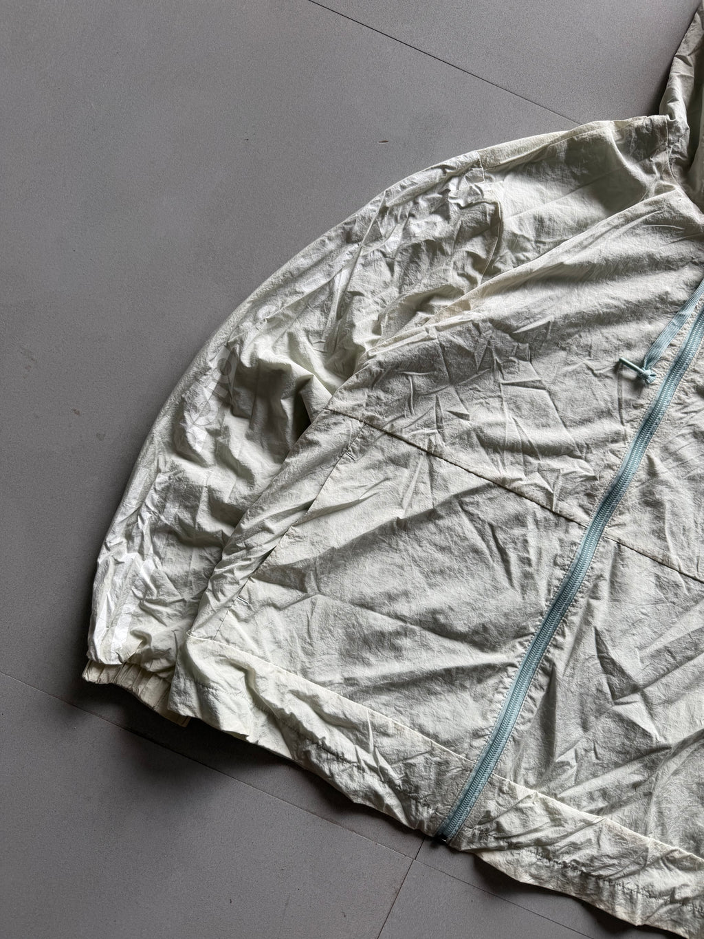 ADIDAS HOODED JACKET - XS