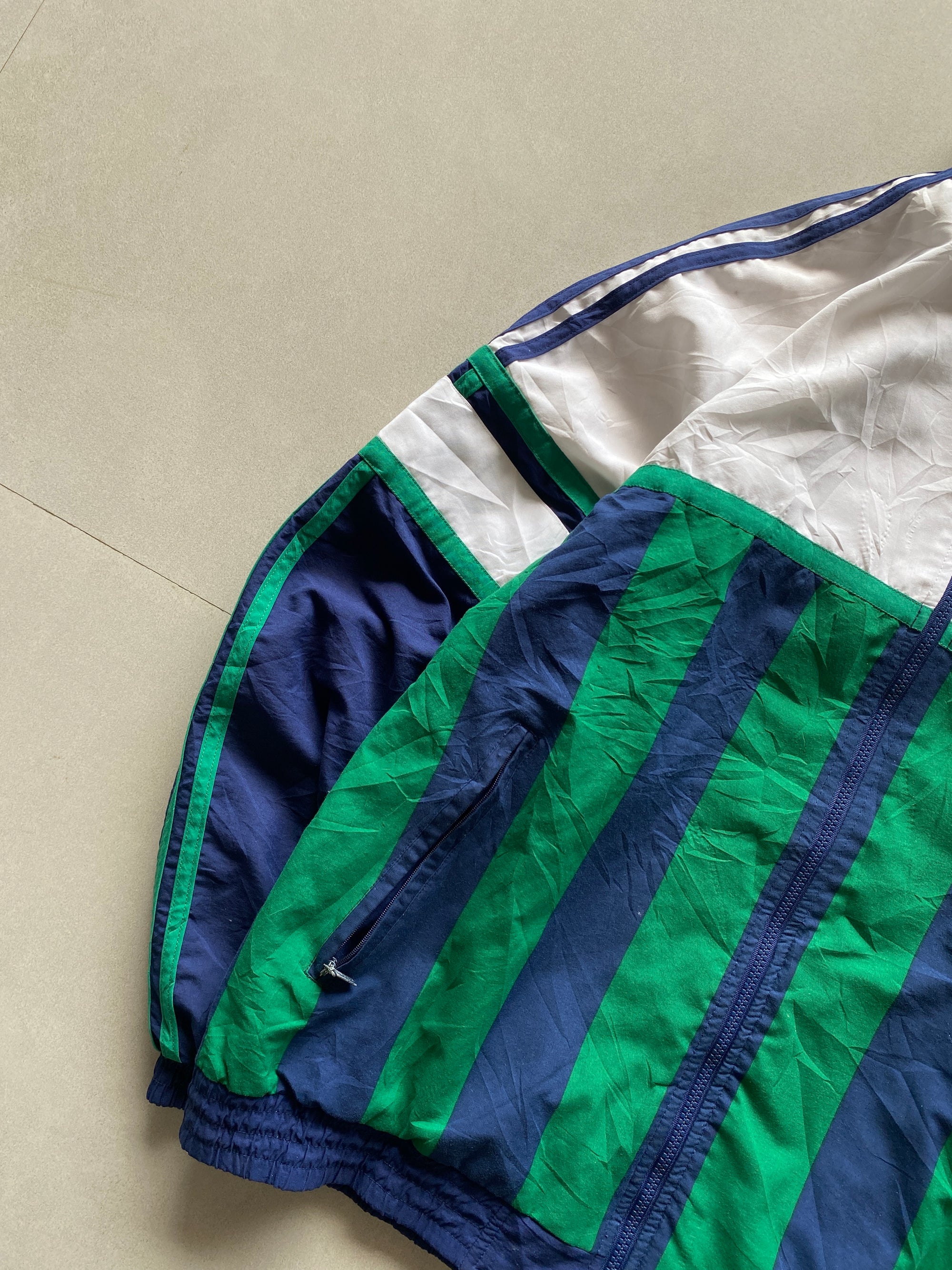 90s ADIDAS BIG LOGO JACKET - L