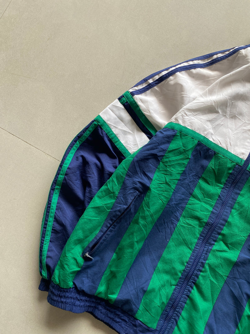 90s ADIDAS BIG LOGO JACKET - L