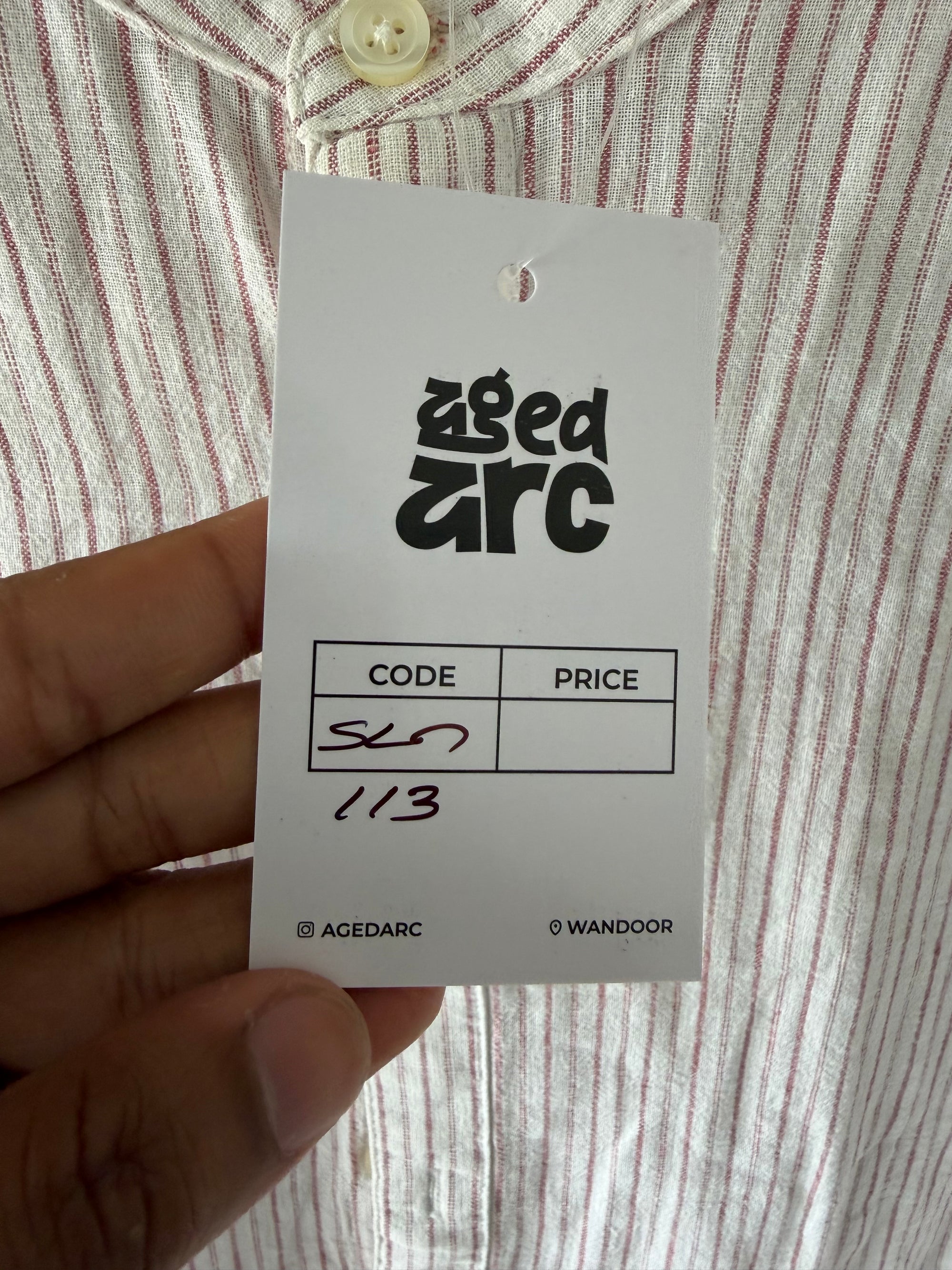 SPAO LINEN SHIRT SLN113 - M