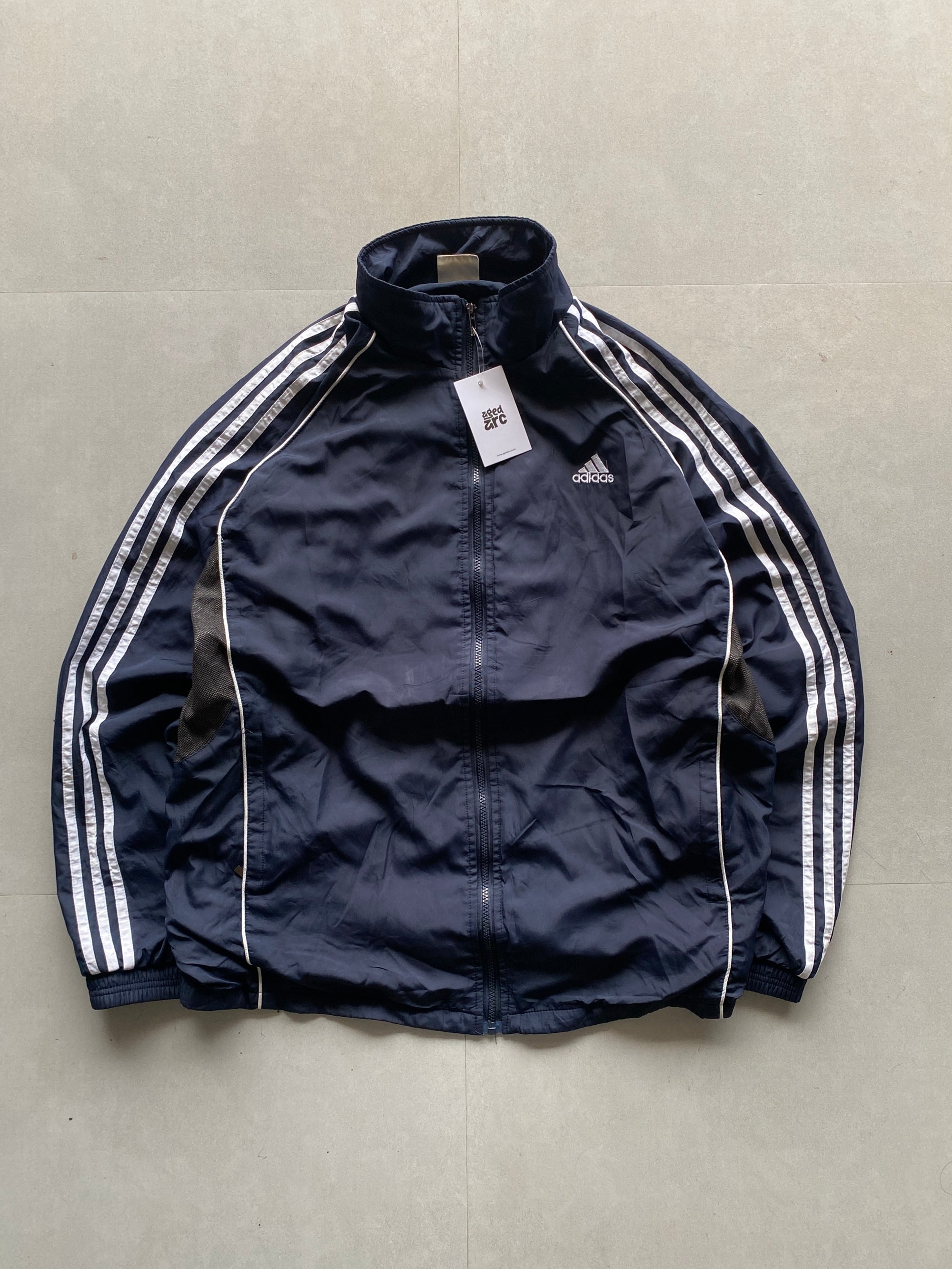ADIDAS STRIPED JACKET - XXL