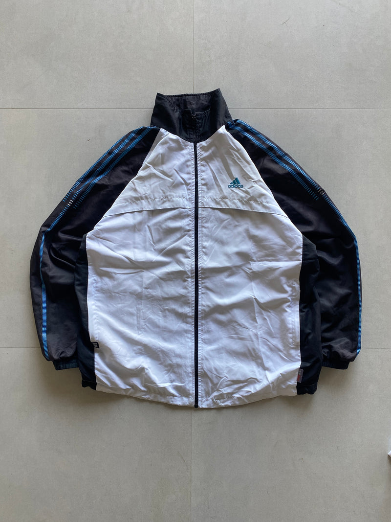 ADIDAS STRIPED JACKET - XL