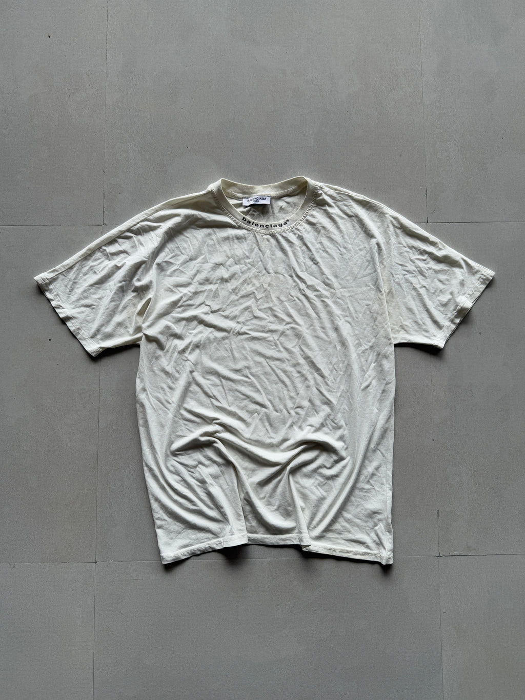 BALANCIAGA SPELL OUT TEE - M