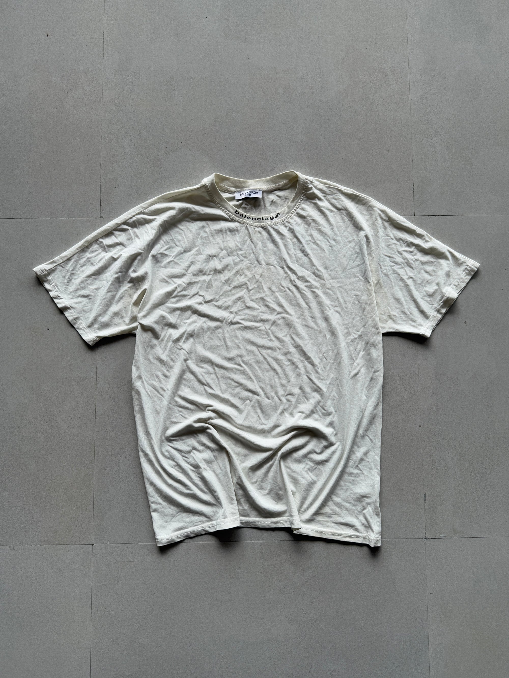 BALANCIAGA SPELL OUT TEE - M