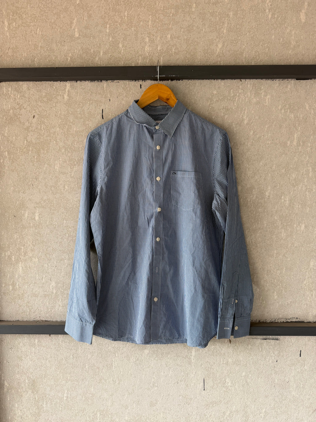 CALVIN KLIEN CHECKERD SHIRT ST197 - M