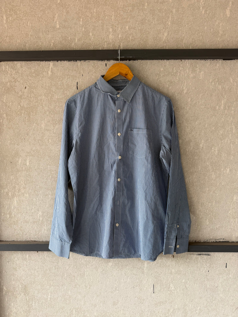 CALVIN KLIEN CHECKERD SHIRT ST197 - M