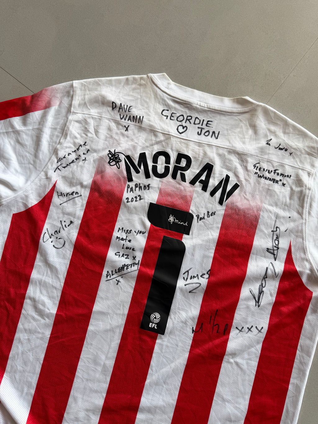 2021 NIKE SUNDERLAND JERSEY - XL