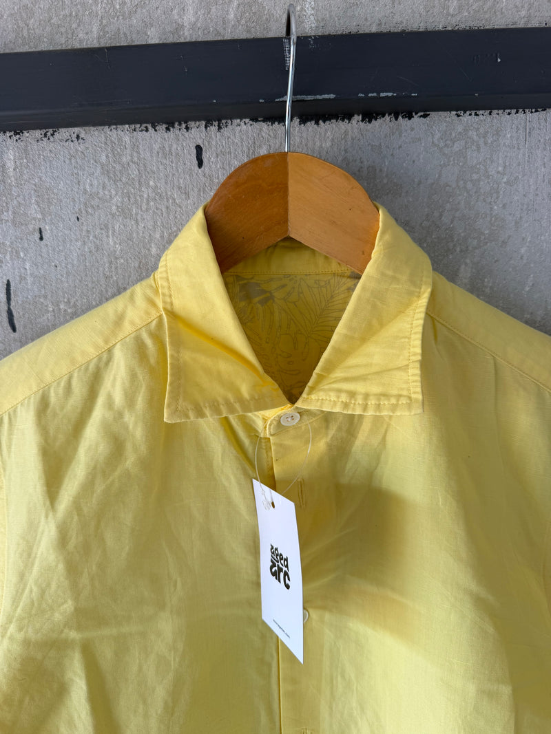 YELLOW LINEN SHIRT SLN100 - M