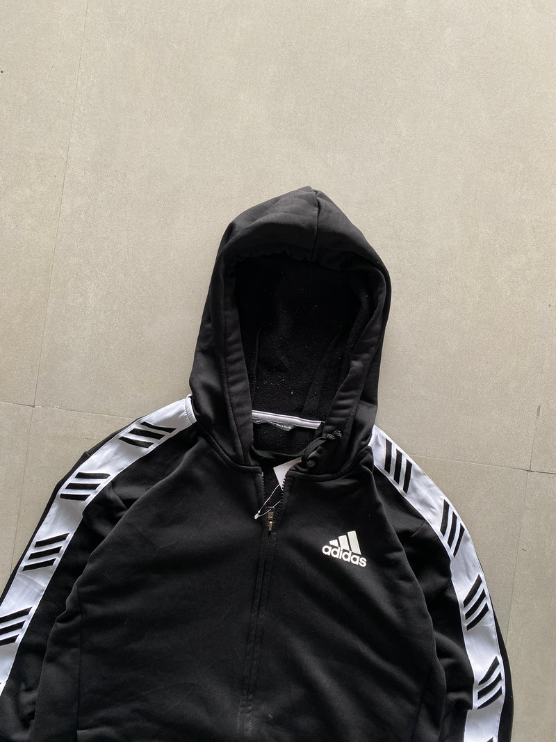 ADIDAS ZIPPER HOODIE - M