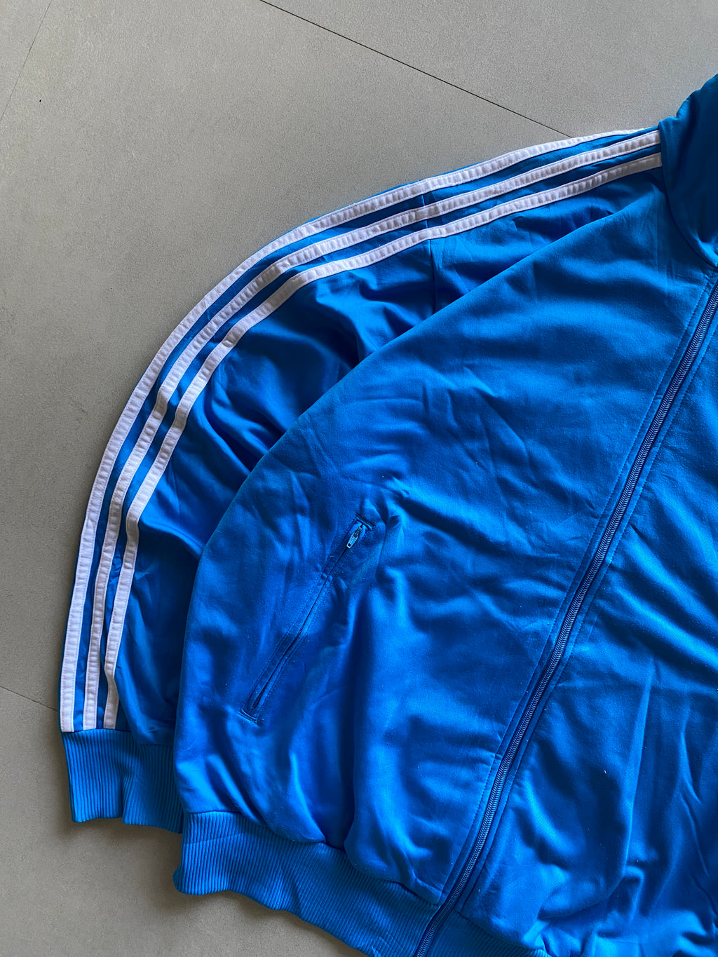 ADIDAS ORGINALS STRIPED JACKET -  L