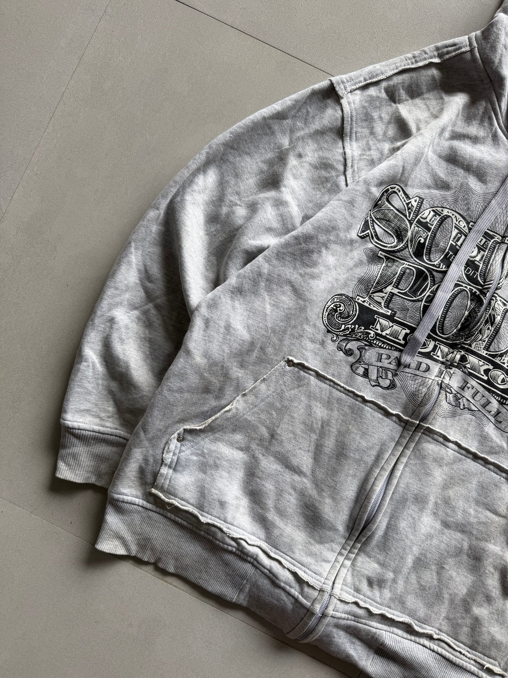SOUTH POLE ZIPPER HOODIE -