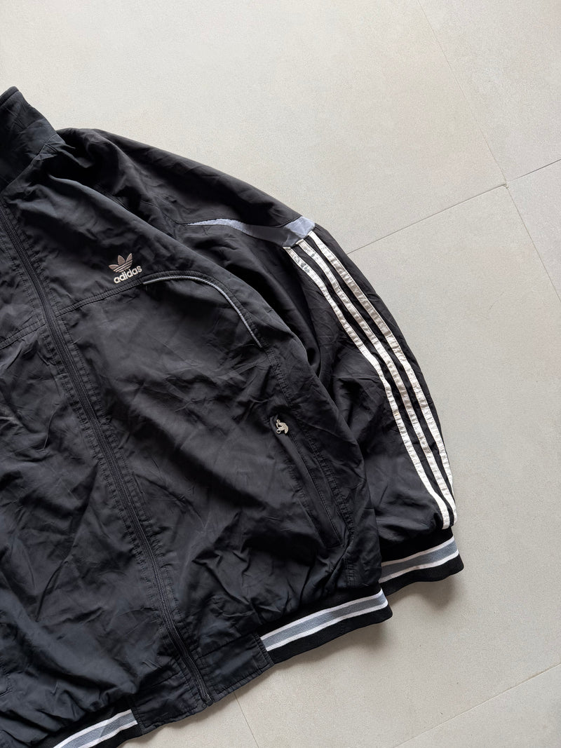 VINTAGE ADIDAS STRIPED JACKET - XL