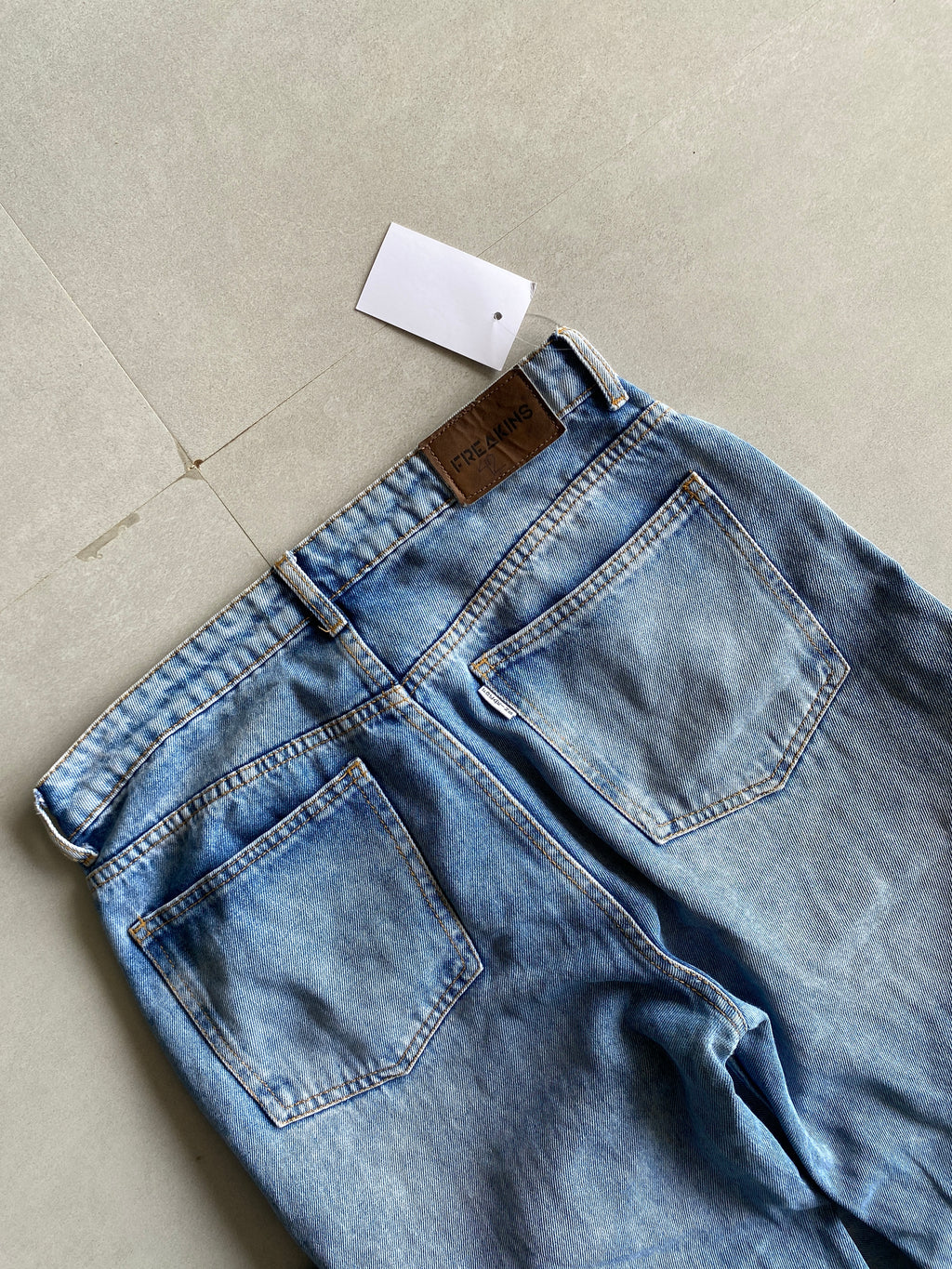 FREAKINS BAGGY DENIM - M
