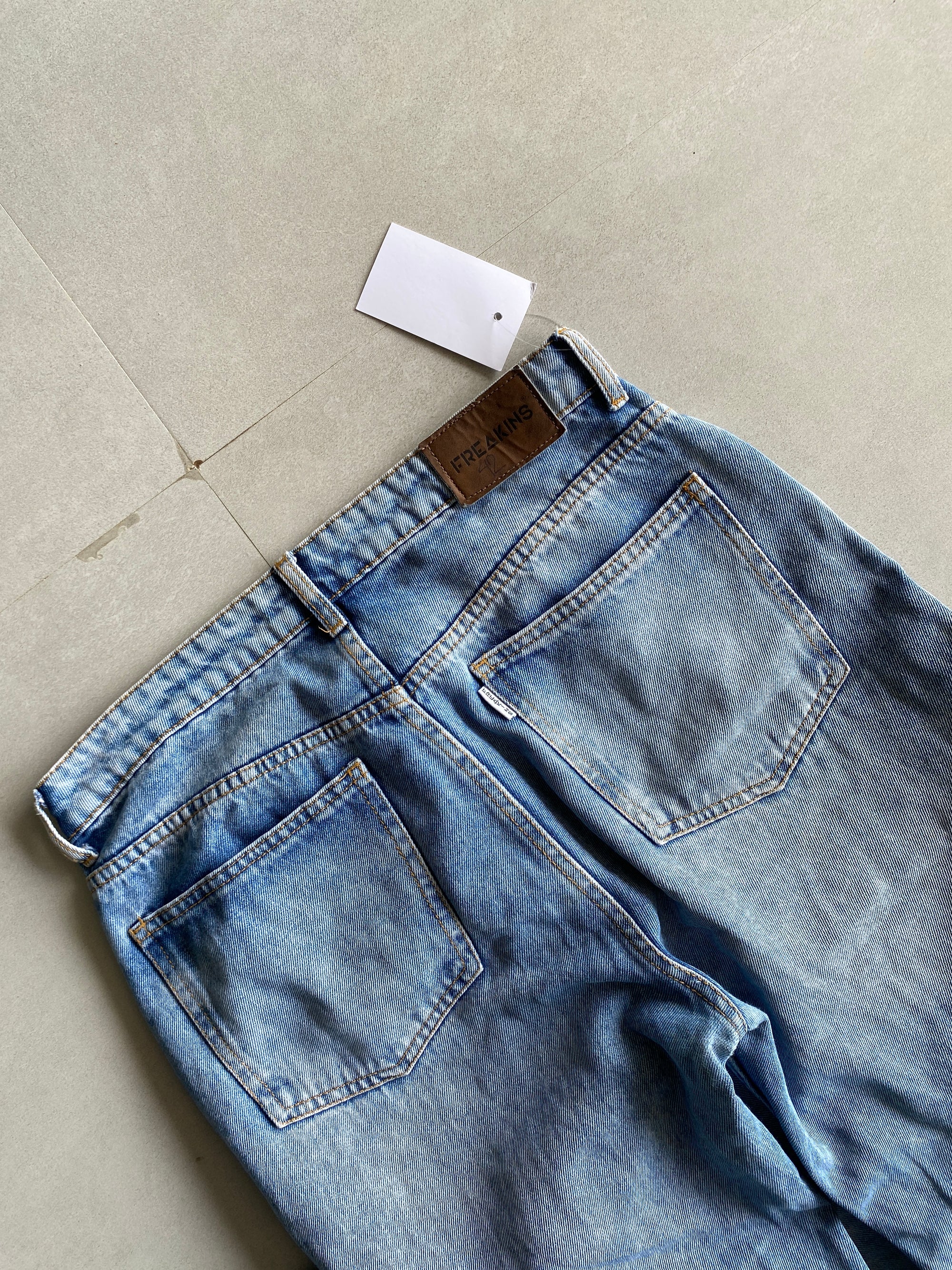 FREAKINS BAGGY DENIM - M