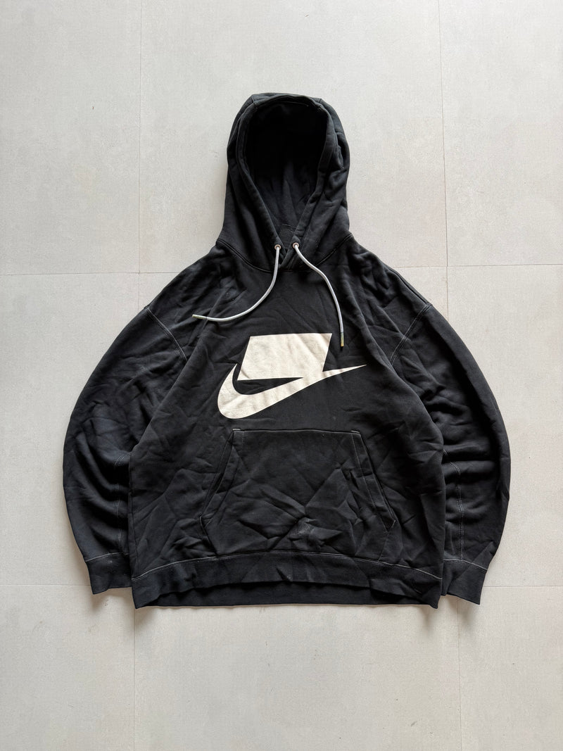 NIKE NOT A SAMPLE BIG LOGO HOODIE - L