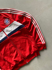 VINTAGE ADIDAS BAYERN MUNICH STRIPED JACKET - M