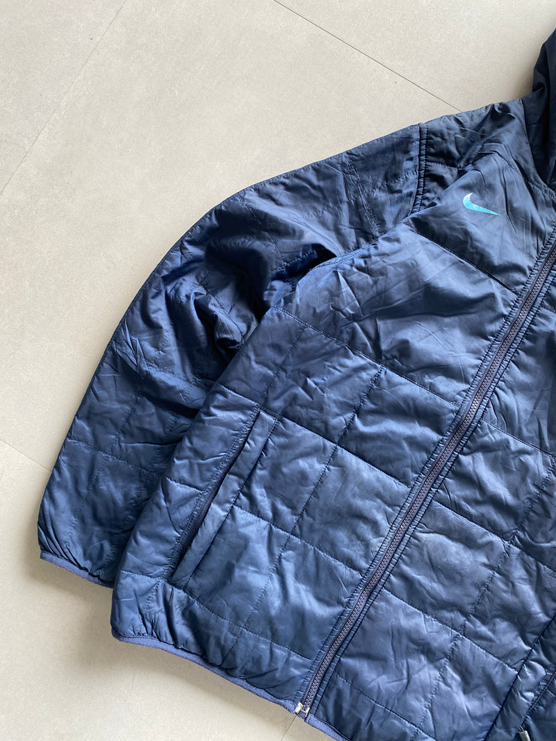 NIKE ARSENAL REVERSIBLE PUFFER JACKET - M