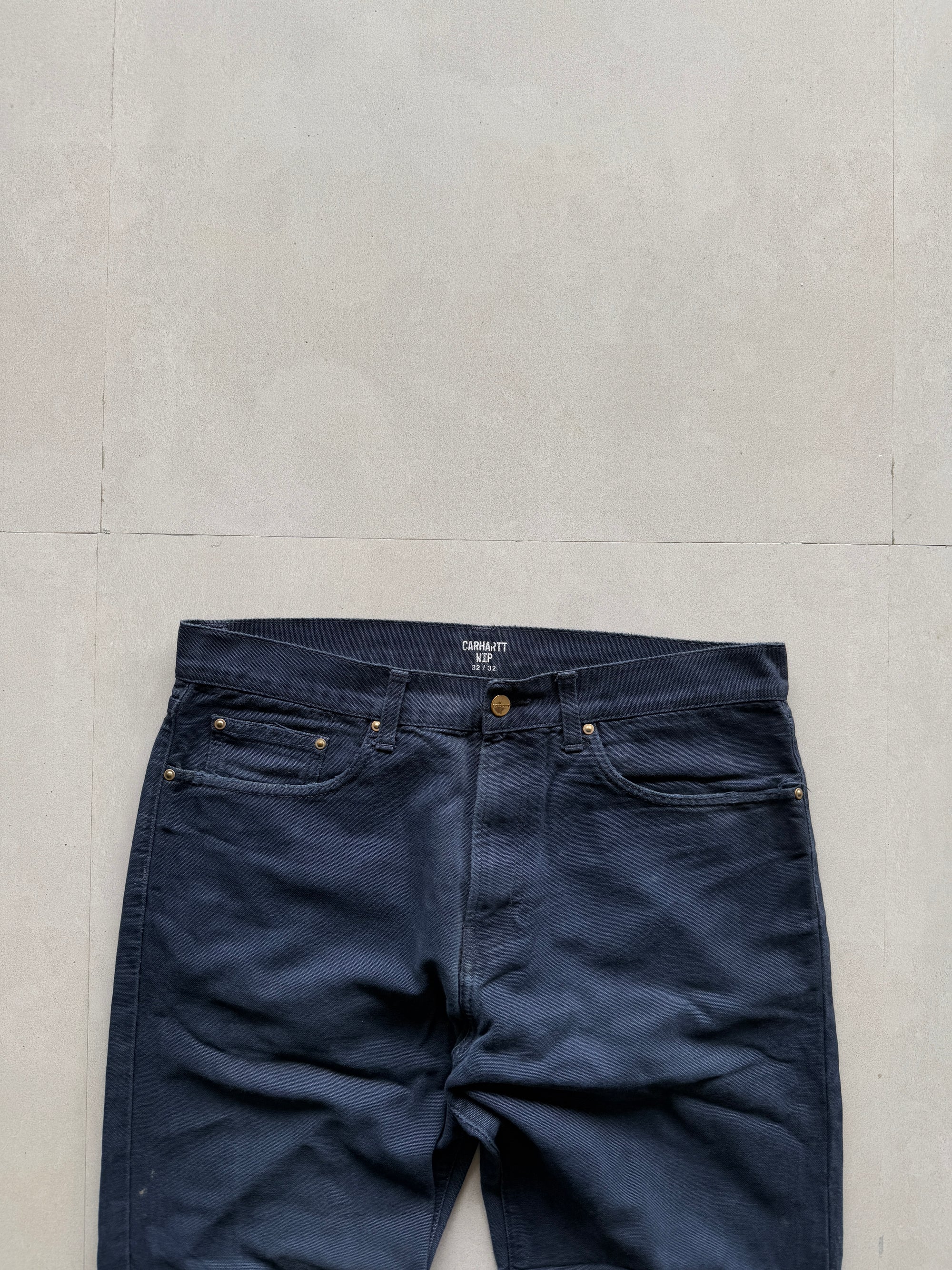 CARHARTT DARK BLUE DENIM