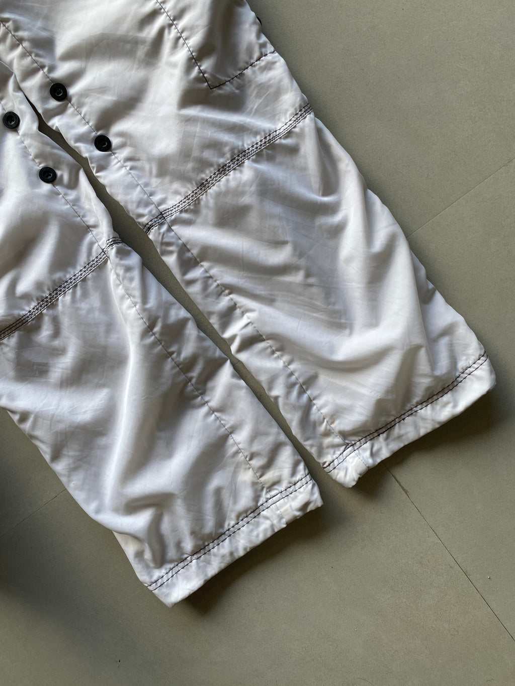 BAGGY QUILTED PANT - M