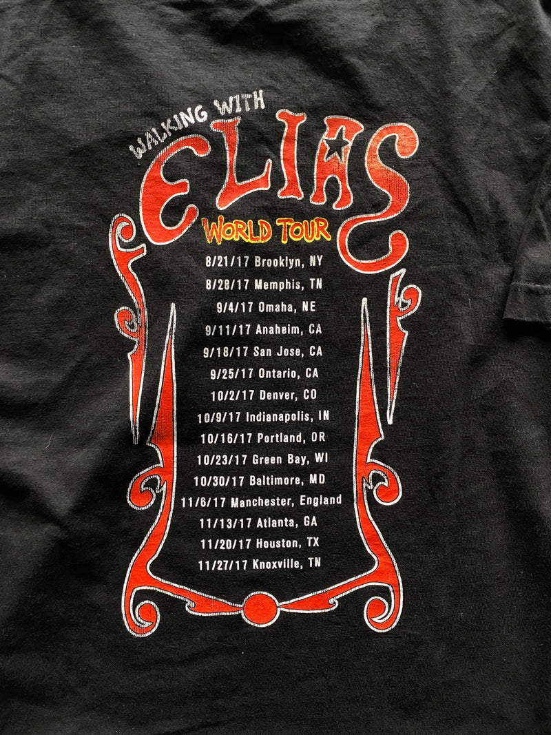 WWE WALKING WITH ELIAS 2017 TOUR TEE - S