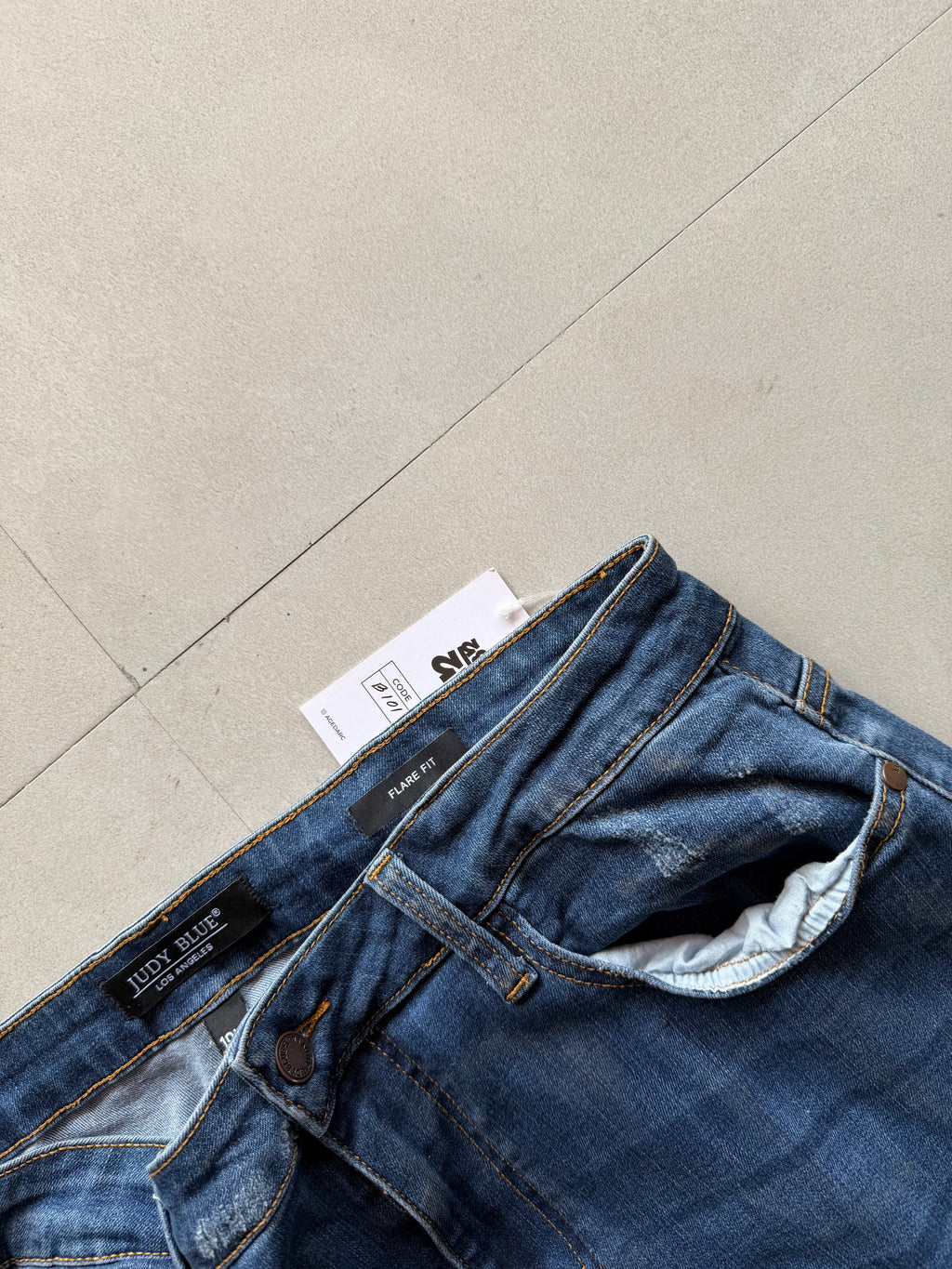 B101 BOOTCUT DENIM - L