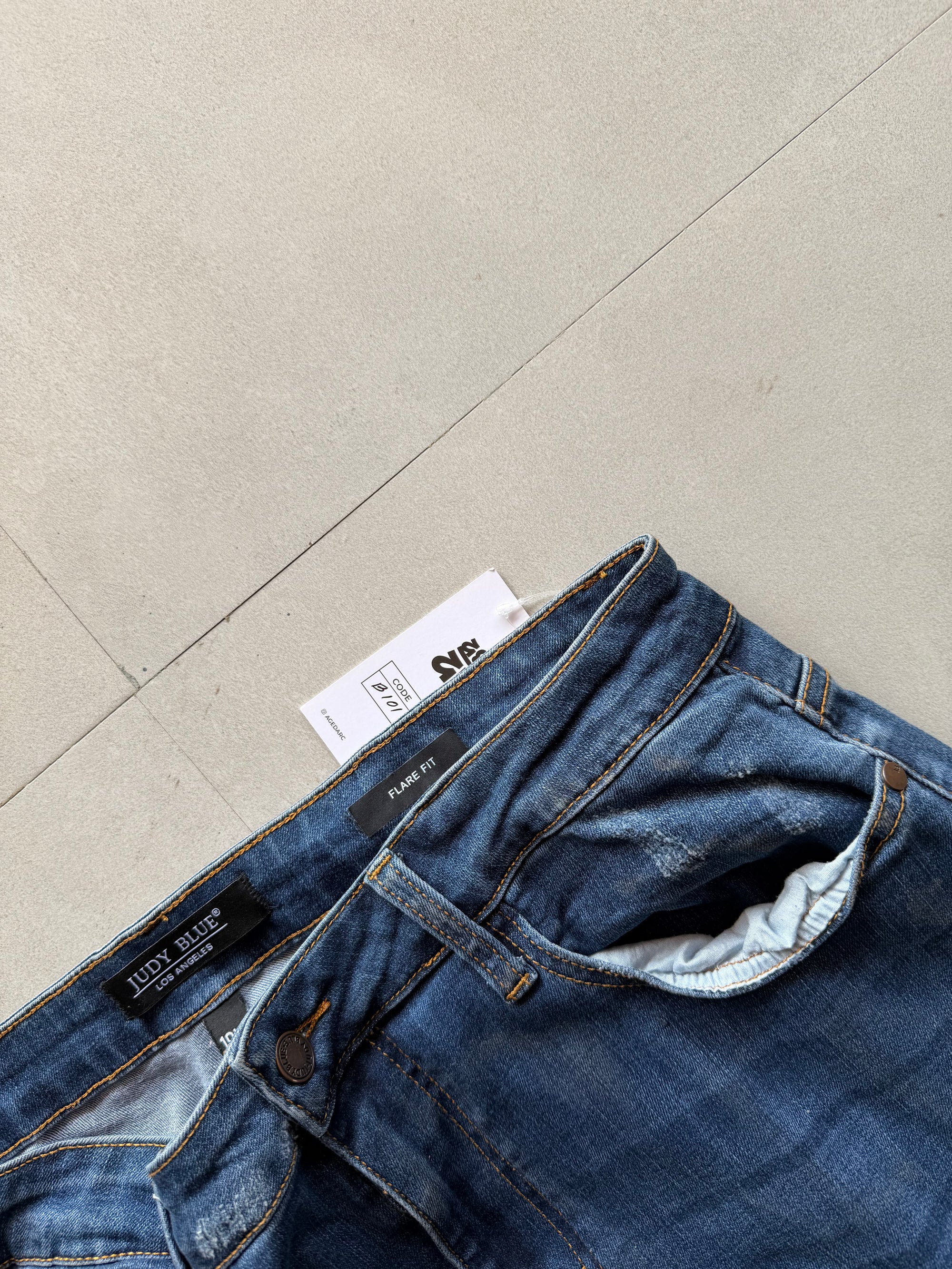 B101 BOOTCUT DENIM - L