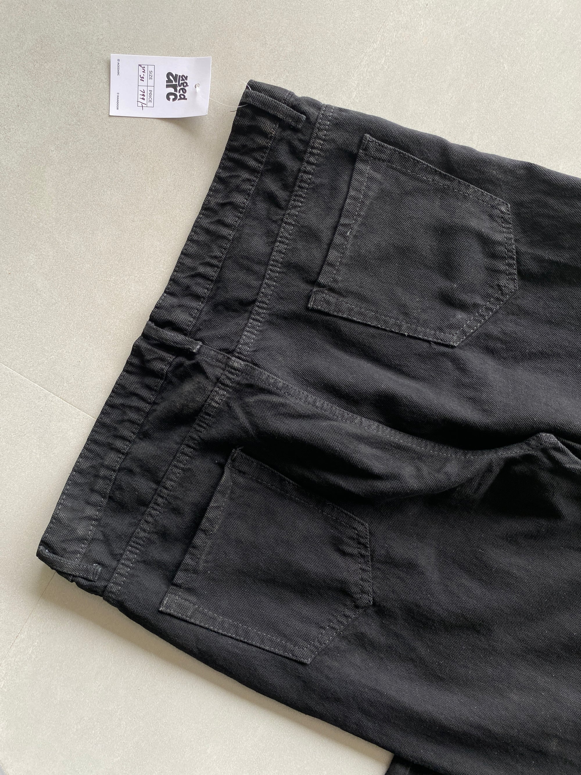 BAGGY DENIM - L