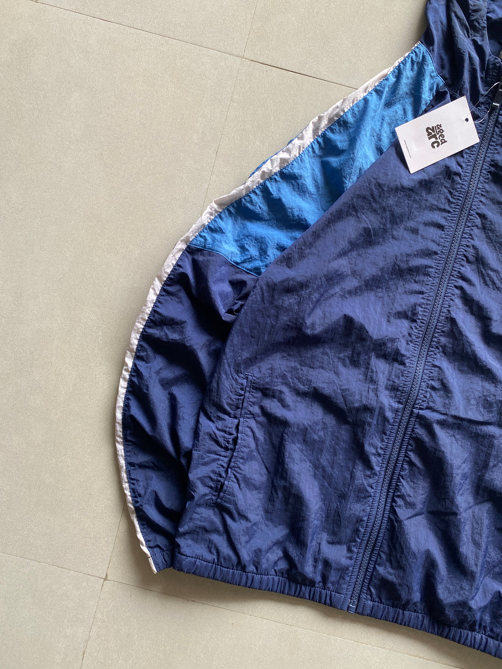 VINTAGE NIKE HOODED JACKET - S