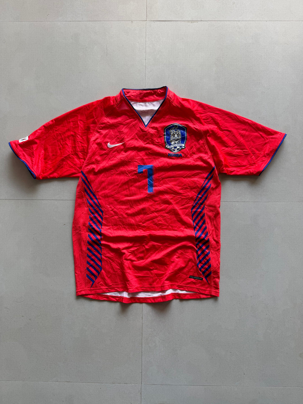 2006 NIKE SOUTH KOREA JERSEY (#7) - M