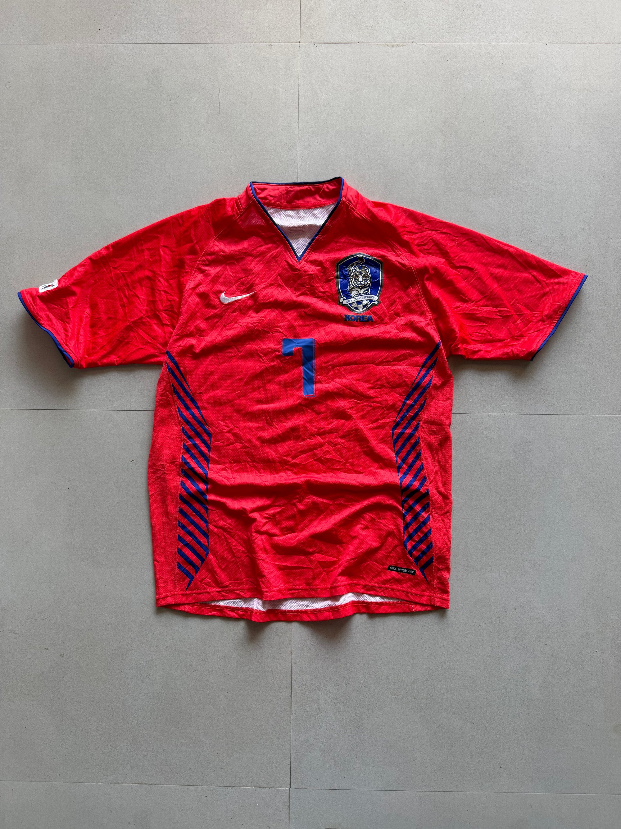 2006 NIKE SOUTH KOREA JERSEY (#7) - M
