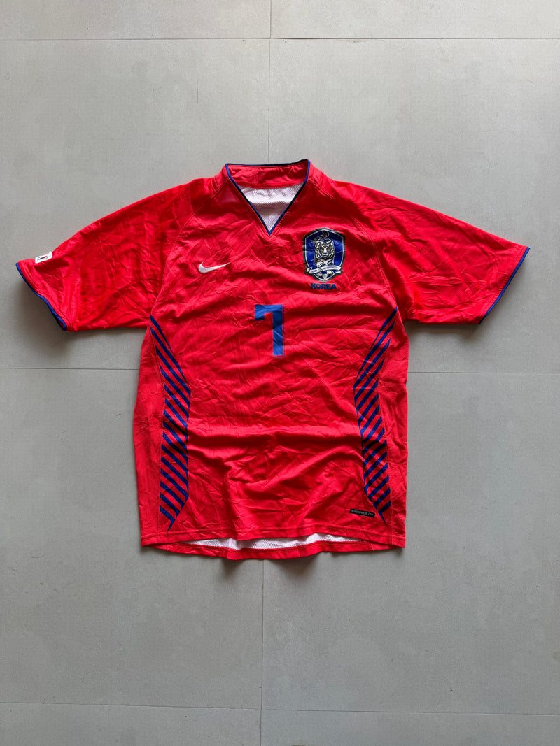 2006 NIKE SOUTH KOREA JERSEY (#7) - M