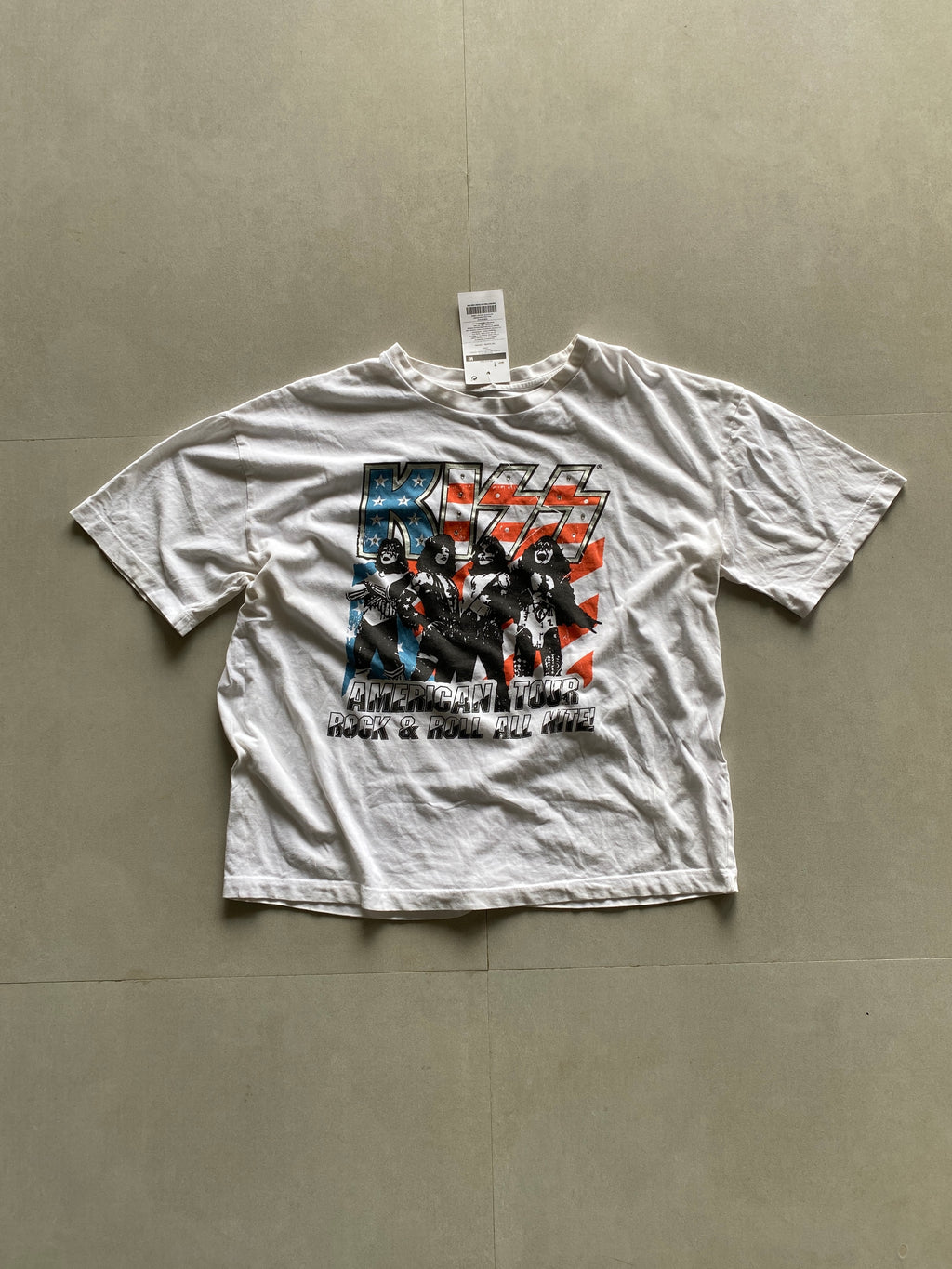 KIZZ BAND 2022 TOUR TEE - XL